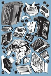 Crap Hound Postcards: One Dozen Typewriters cover